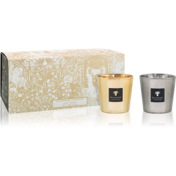 Baobab Collection Aurum & Platinum Les Exclusives Duo Candle Box set cadou - imagine 2